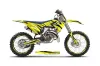 Husqvarna FC 250 Dirt Bike Graphic Kit - 2016-2017 Fade Yellow