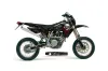 Husqvarna SM / SMR 450 / 530 Dirt Bike Graphic Kit - 2005-2010 Bone Collector Black