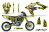 Husqvarna SM / SMR 450 / 530 Dirt Bike Graphic Kit - 2005-2010 Motorhead Yellow