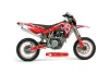 Husqvarna SM / SMR 450 / 530 Dirt Bike Graphic Kit - 2005-2010 Silver Star - Reloaded Red