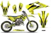 Husqvarna TC 125 Dirt Bike Graphic Kit - 2016-2017 Fade Yellow