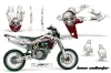 Husqvarna TC / TE 250 Dirt Bike Custom Graphic Kit - 2005-2008