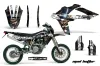 Husqvarna TC / TE 250 Dirt Bike Graphic Kit - 2005-2008 Mad Hatter Black