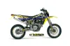 Husqvarna TC / TE 250 Dirt Bike Graphic Kit - 2005-2008 Mad Hatter Yellow