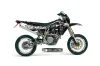 Husqvarna TC / TE 450 Dirt Bike Graphic Kit - 2005-2010 Mad Hatter Black