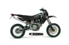 Husqvarna TC / TE 450 Dirt Bike Graphic Kit - 2005-2010 Reaper Black