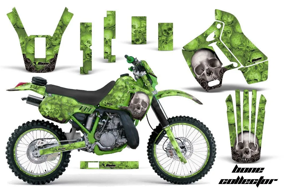 Kawasaki KDX200 Dirt Bike Custom Graphic Kit - 1989-1994