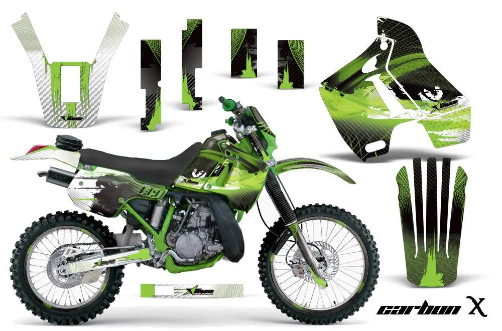 Kawasaki KDX200 Dirt Bike Custom Graphic Kit - 1989-1994