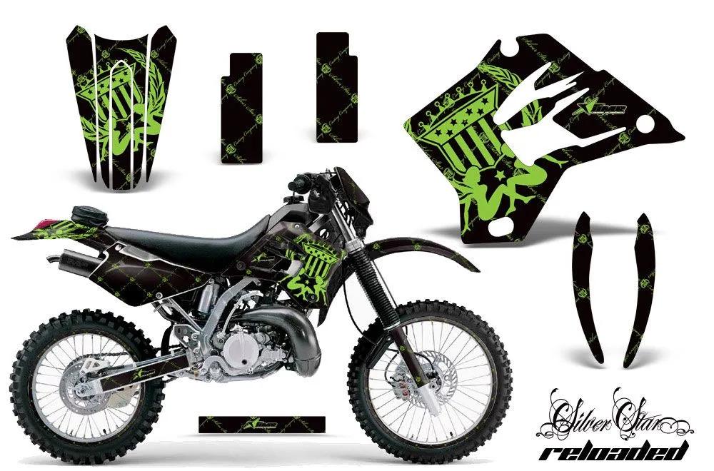 Kawasaki KDX220 Dirt Bike Custom Graphic Kit - 1997-2005