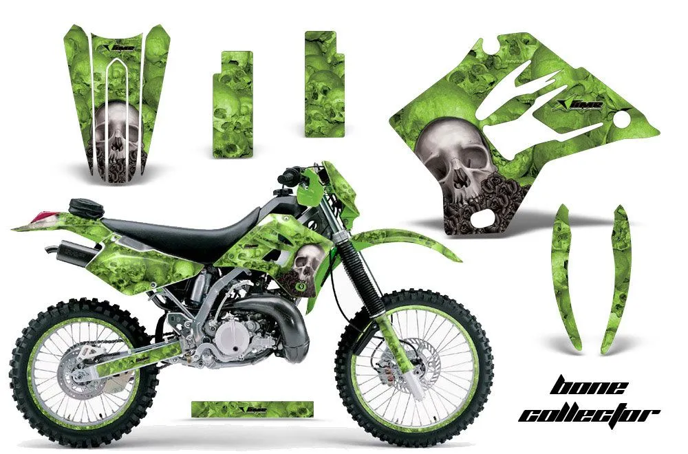 Kawasaki KDX220 Dirt Bike Custom Graphic Kit - 1997-2005