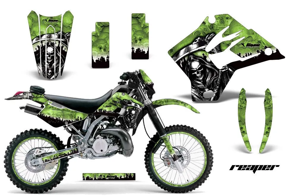 Kawasaki KDX220 Dirt Bike Custom Graphic Kit - 1997-2005