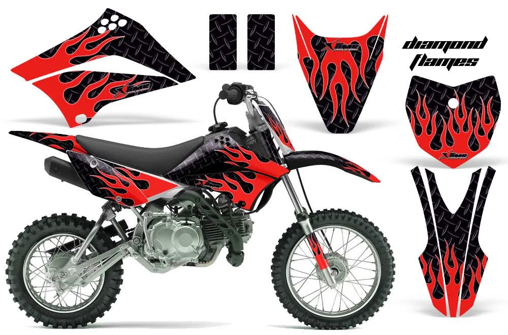 Kawasaki KLX110 Dirt Bike Custom Graphic Kit - 2010-2025