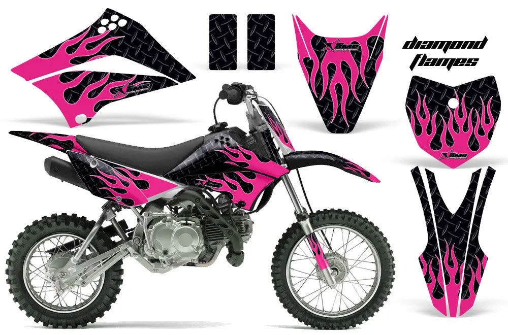 Kawasaki KLX110 Dirt Bike Custom Graphic Kit - 2010-2025