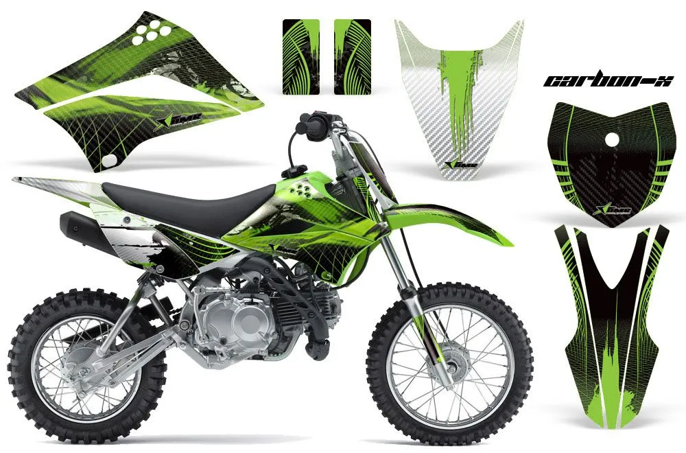 Kawasaki KLX110 Dirt Bike Custom Graphic Kit - 2010-2025