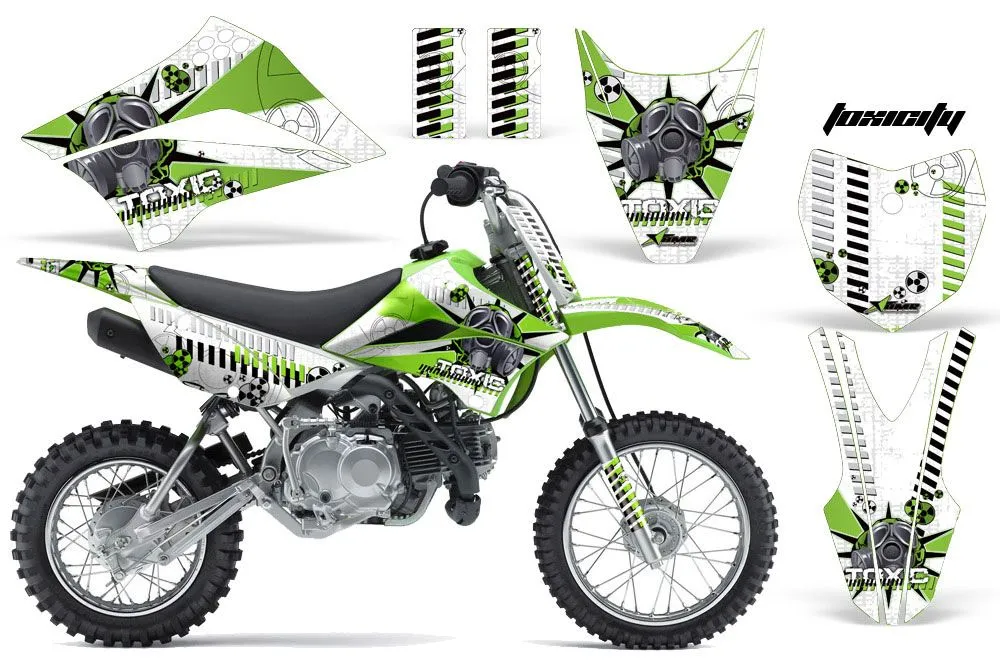 Kawasaki KLX110L Dirt Bike Custom Graphic Kit - 2010-2025