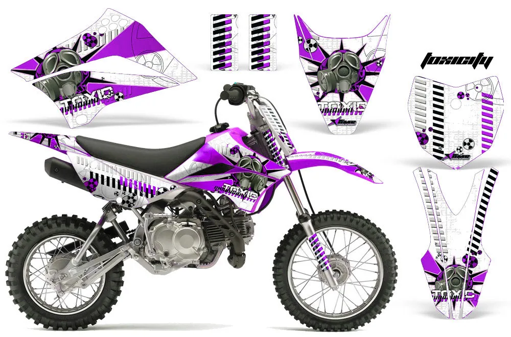 Kawasaki KLX110L Dirt Bike Custom Graphic Kit - 2010-2025