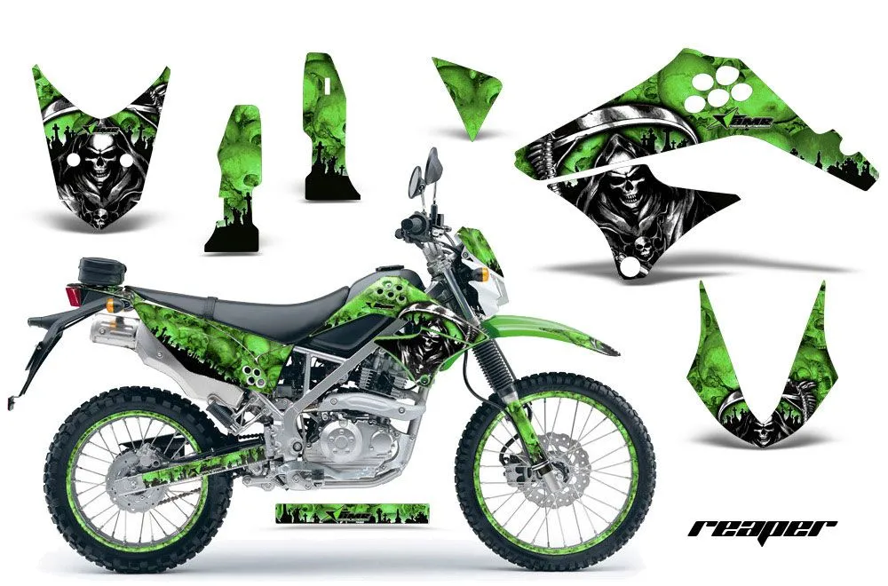 Kawasaki KLX125 D Tracker Dirt Bike Custom Graphic Kit - 2010-2016