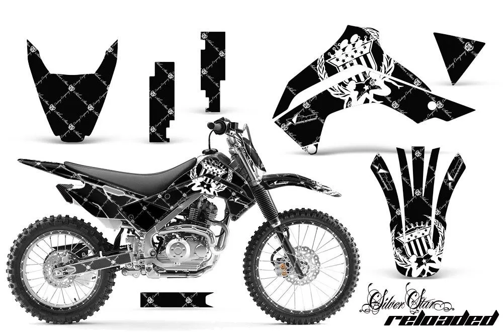 Kawasaki KLX140 Dirt Bike Custom Graphic Kit - 2008-2019