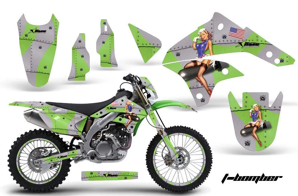 Kawasaki KLX450 Enduro Dirt Bike Custom Graphic Kit - 2008-2022