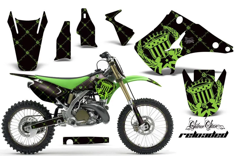 Kawasaki KX125 Dirt Bike Custom Graphic Kit - 2003-2016