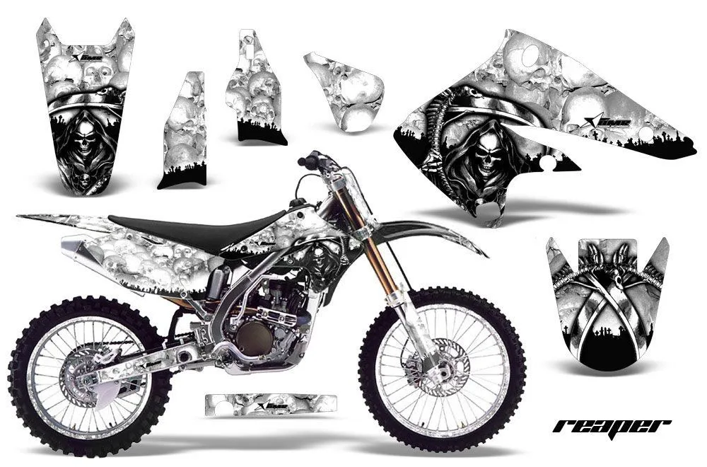Kawasaki KX250F Dirt Bike Custom Graphic Kit - 2004-2005