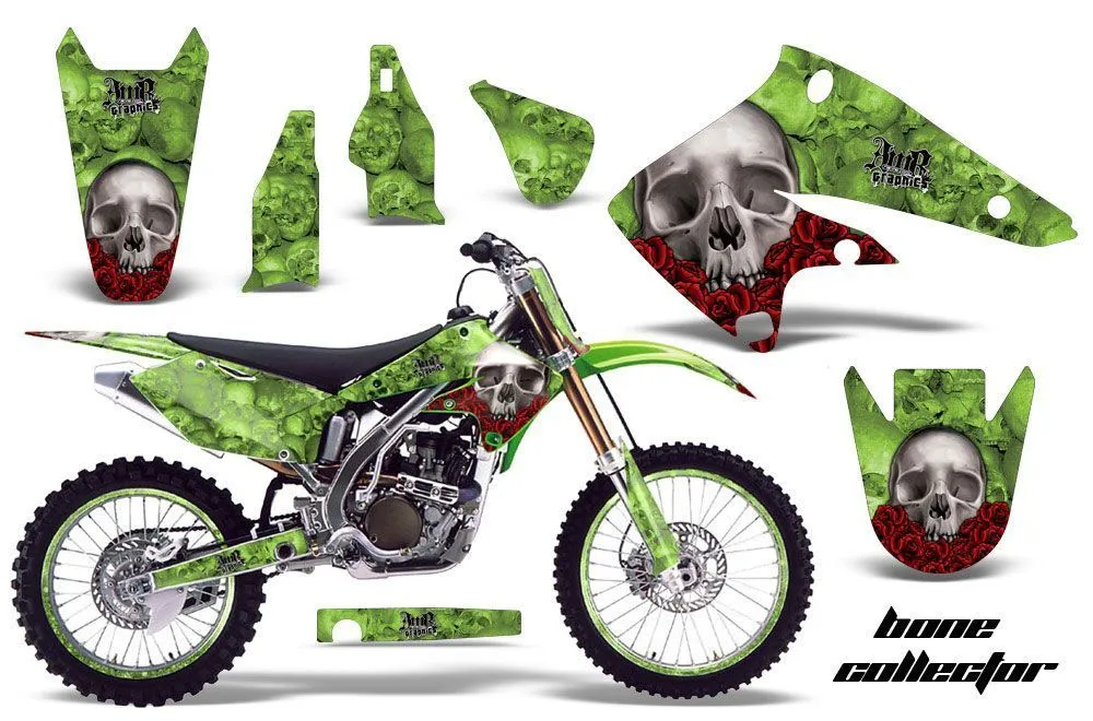 Kawasaki KX250F Dirt Bike Custom Graphic Kit - 2004-2005