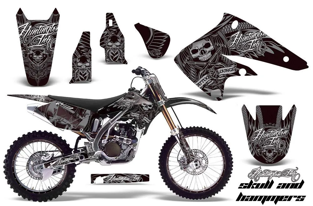 Kawasaki KX250F Dirt Bike Custom Graphic Kit - 2004-2005