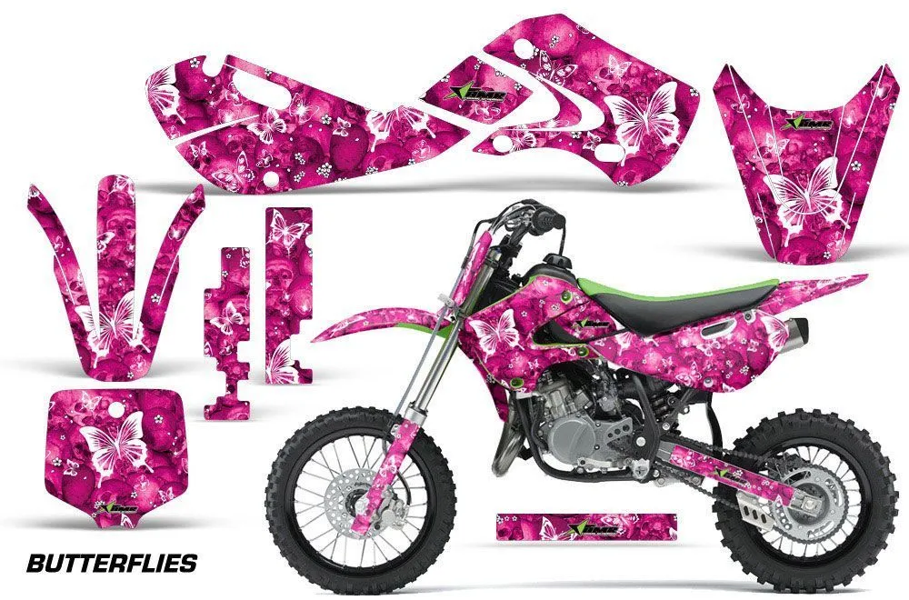 Kawasaki KX65 Dirt Bike Custom Graphic Kit - 2002-2018