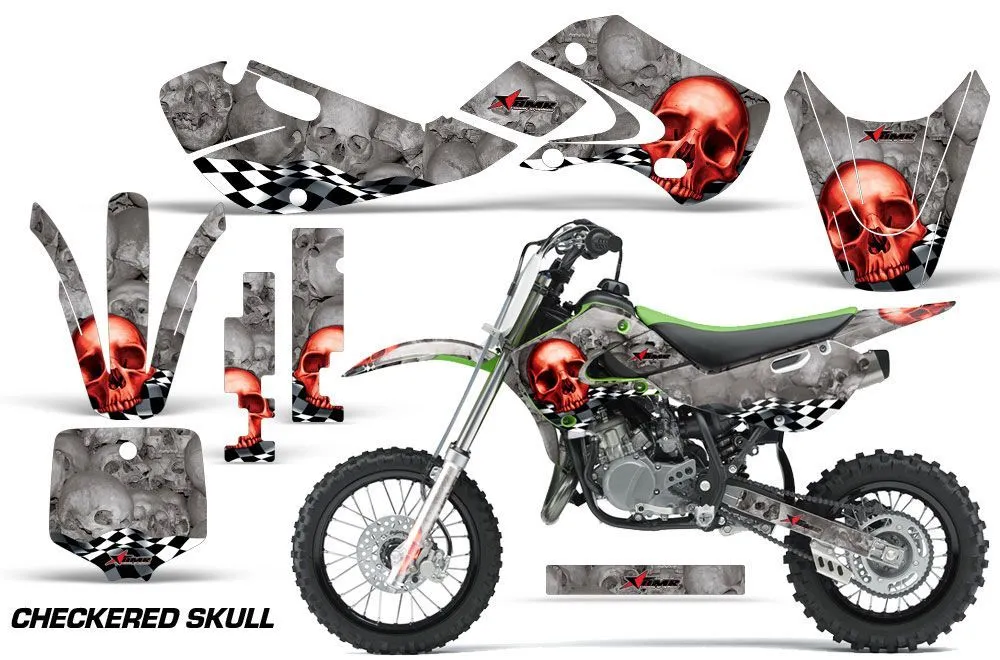Kawasaki KX65 Dirt Bike Custom Graphic Kit - 2002-2018
