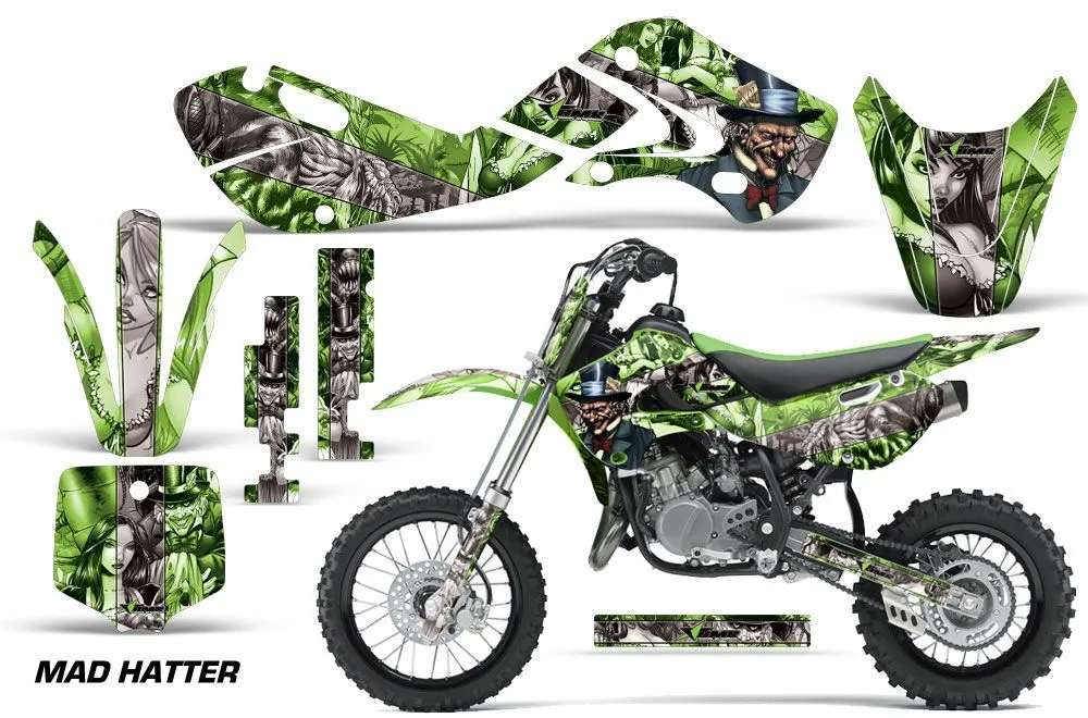 Kawasaki KX65 Dirt Bike Custom Graphic Kit - 2002-2018