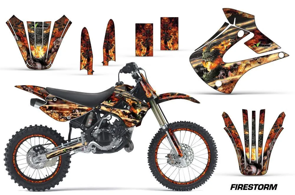 Kawasaki KX85 Dirt Bike Custom Graphic Kit - 2001-2013