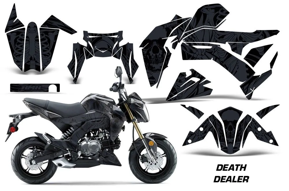 Kawasaki Z125 Pro Dirt Bike Custom Graphic Kit - 2017-2024
