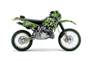Kawasaki KDX220 Dirt Bike Graphic Kit - 1997-2005 NorthStar Green