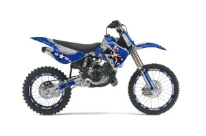Kawasaki KX85 Dirt Bike Graphic Kit - 2001-2013 T Bomber Green