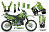 Kawasaki KDX200 Dirt Bike Custom Graphic Kit - 1989-1994