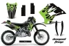 Kawasaki KDX200 Dirt Bike Graphic Kit - 1995-2006 Diamond Flame Green