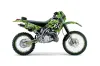 Kawasaki KDX220 Dirt Bike Graphic Kit - 1997-2005 NorthStar Green