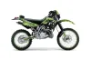 Kawasaki KDX220 Dirt Bike Graphic Kit - 1997-2005 Reaper Green