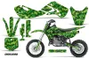 Kawasaki KLX110 Dirt Bike Graphic Kit - 2002-2009 Digicamo Green