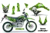 Kawasaki KLX125 D Tracker Dirt Bike Graphic Kit - 2010-2016 Bone Collector Green