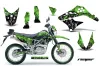 Kawasaki KLX125 D Tracker Dirt Bike Graphic Kit - 2010-2016 Reaper Green