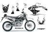 Kawasaki KLX125 D Tracker Dirt Bike Graphic Kit - 2010-2016 Reaper White