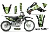 Kawasaki KLX140 Dirt Bike Graphic Kit - 2008-2019 Mad Hatter Green