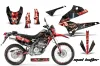 Kawasaki KLX250 Enduro Dirt Bike Custom Graphic Kit - 2008-2018