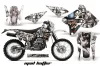 Kawasaki KLX400 Dirt Bike Graphic Kit - 2000-2016 Mad Hatter White