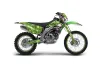 Kawasaki KLX450 Enduro Dirt Bike Graphic Kit - 2008-2022 Bone Collector Green