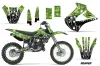Kawasaki KX100 Dirt Bike Graphic Kit - 2001-2013 Reaper Green