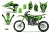 Kawasaki KX100 Dirt Bike Graphic Kit - 2014-2021 Tribe Green