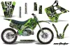 Kawasaki KX125 Dirt Bike Graphic Kit - 1990-1991 NorthStar Green