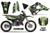 Kawasaki KX125 Dirt Bike Graphic Kit - 1999-2002 Mad Hatter Black